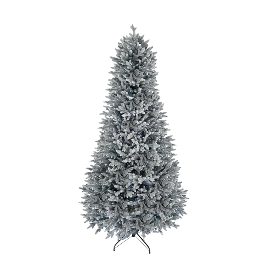Artificial Christmas tree Tina, flocked/snowy 150 cm
