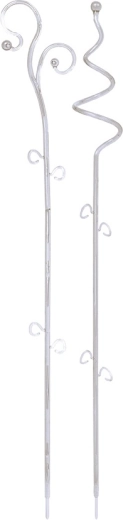 Atrama orchidėjoms Decor, baltai permatoma, 58,5 cm