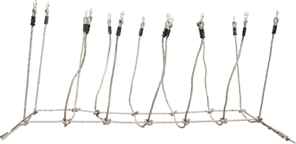 Small foot Virvinis tiltas vaikams į sodą ir žaidimų aikštelę