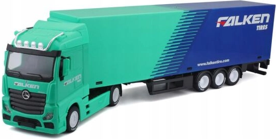 Bburago Mercedes‑Benz Actros Gigaspace 1:43 metalinis vilkiko modelis