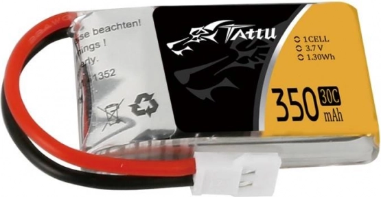 Tattu LiPo baterija 350 mAh 3,7 V 30C 1S su Molex jungtimi