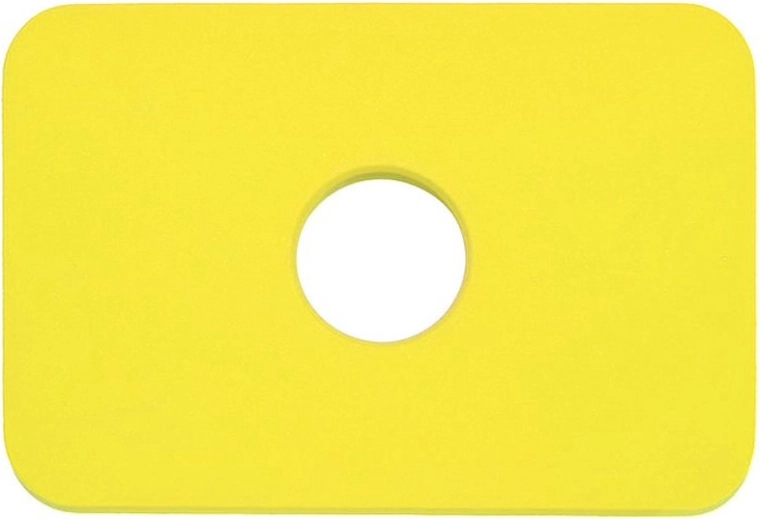 Rectangular swim kickboard – yellow