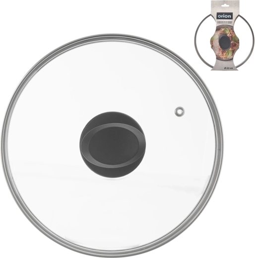Stiklinis dangtis 22 cm slėginiam puodui