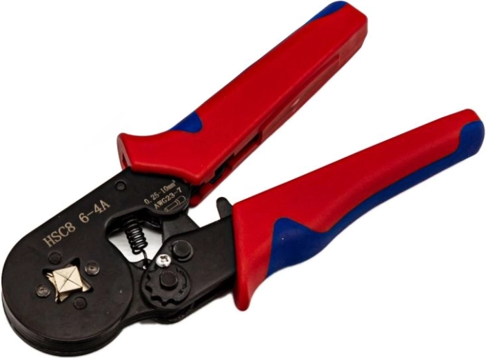Crimping pliers for wire ferrules 0.25–10 mm² (HSC8 6-4A)