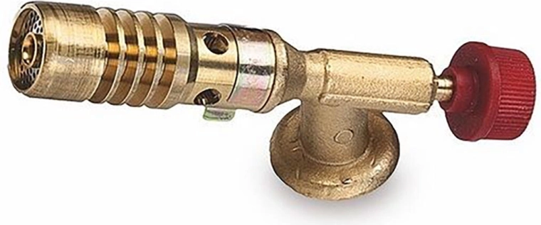 Universal gas torch 1047 set with piezo ignition and 3 cartridges