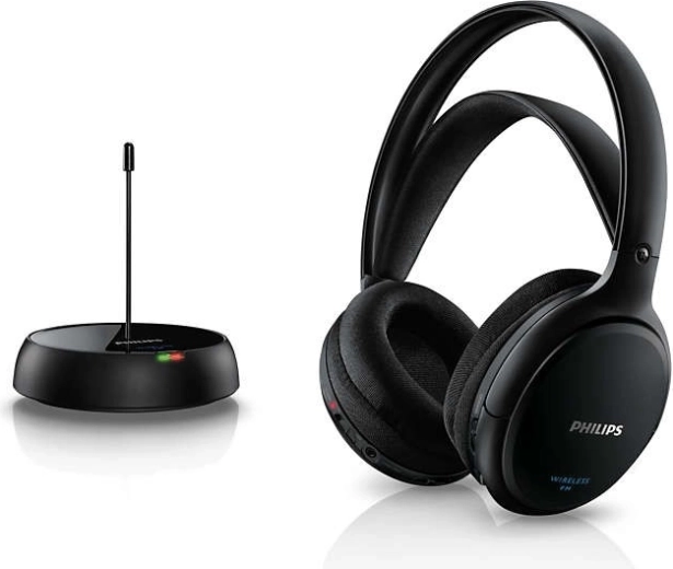 Belaidės ausinės Philips SHC5200 juodos