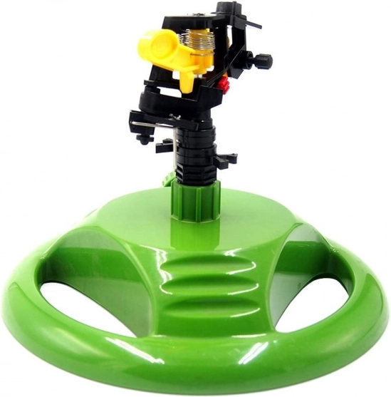 Sukamasis impulsinis purkštuvas su baze – žalias
