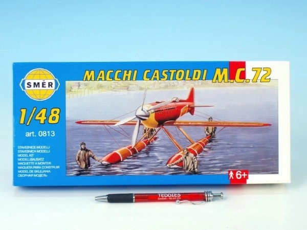 Modelis lėktuvo Macchi Castoldi M.C.72 1:48