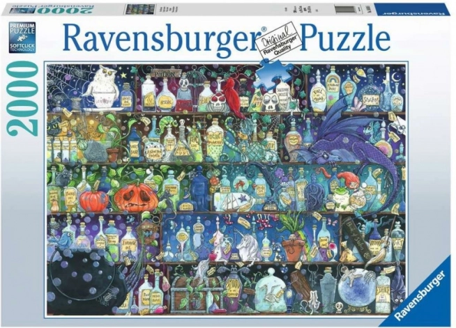 RAVENSBURGER dėlionė 2000 dalių – Nuodai ir eliksyrai
