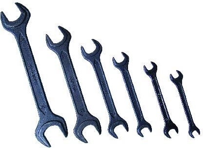 Double-ended wrench set 6–22 mm, 8-piece
