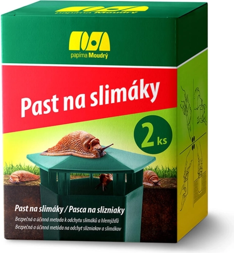 Plastikiniai spąstai šliužams, 2 vnt.