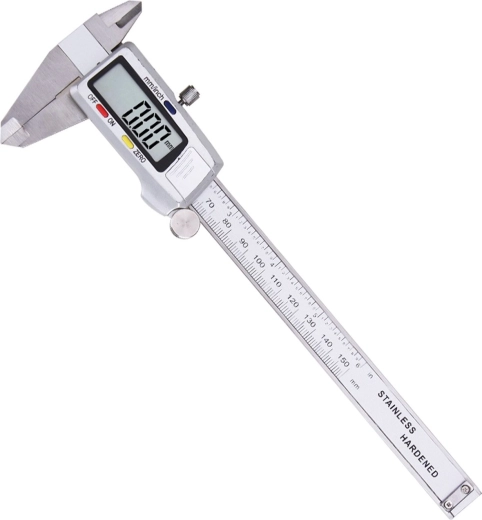Electronic digital caliper RENEW FORCE 0–150 mm with case - 1 piece