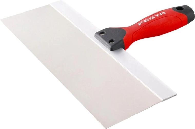 Stainless steel trowel with reinforcement 300 mm FESTA