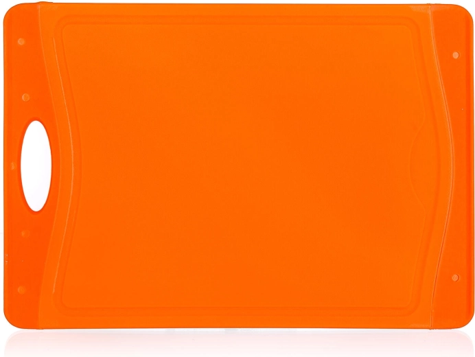Non-slip Cutting Board DUO, 37 × 25.5 cm, orange