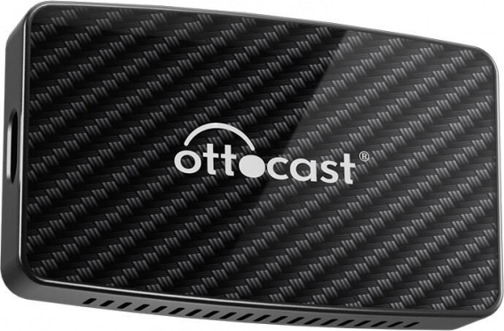 Ottocast 4 viename belaidis CarPlay/Android Auto adapteris (juodas)