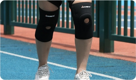 Kelio įtvaras M – kvėpuojanti atrama su atvira girnele