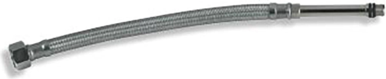 Stainless steel supply hose M10 × 3/8" with adapter, 50 cm