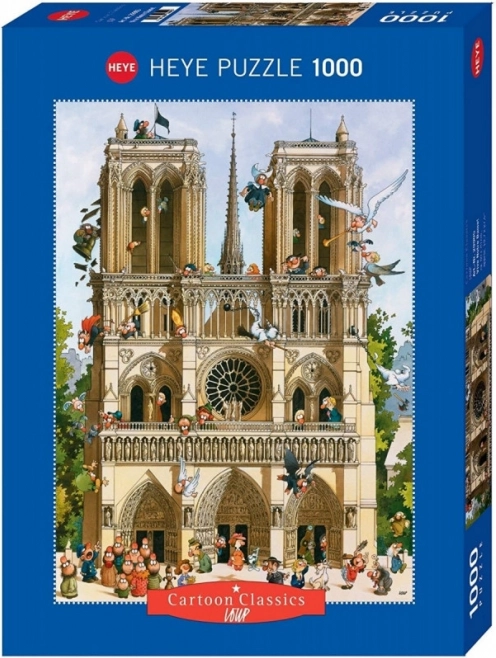 Dėlionė 1000 detalių – Viva Notre Dame (HEYE, Loup)
