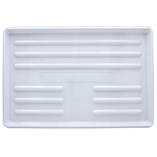 Batų padėklas 40 × 60 cm pilkas PVC
