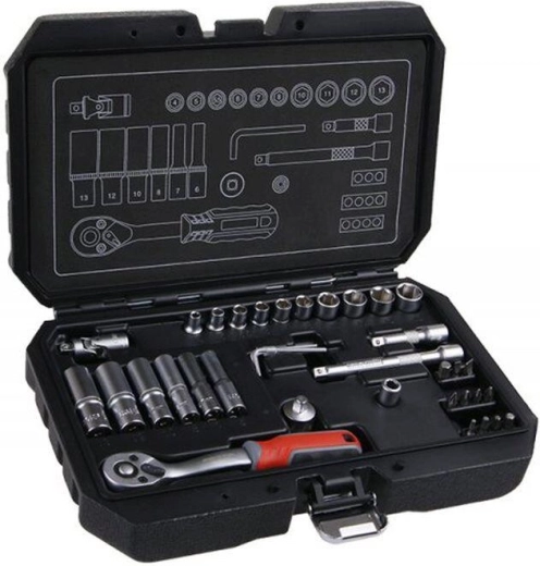 1/4" Socket Set, 36-piece FESTA