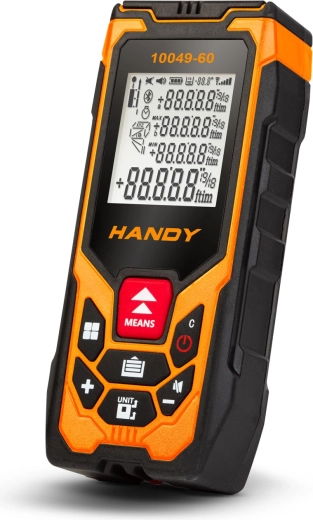 Handy Tools Laser Distance Meter with a Range of 60 m