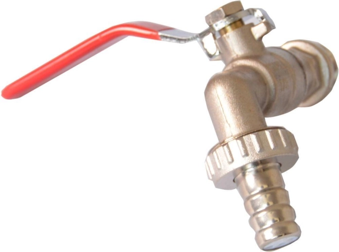 Garden ball valve with lever 1/2" and 3/4"