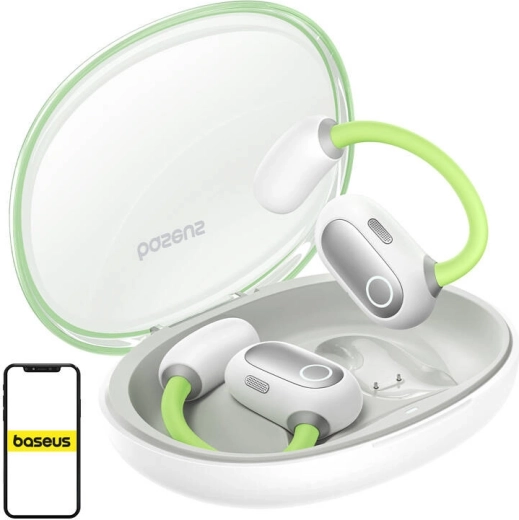 Baseus Eli Sport 1 sports wireless TWS earphones green