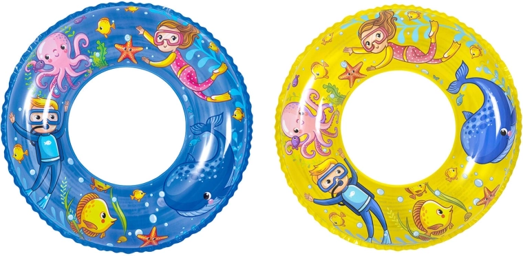 Inflatable Swimming Ring 60 cm SEA WORLD for Kids