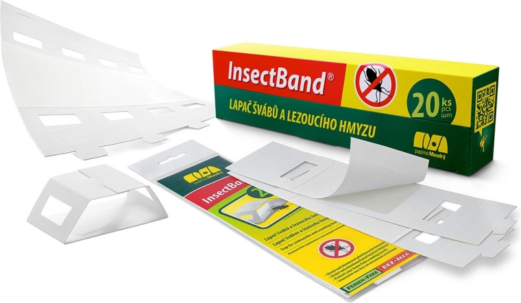 Tarakonų ir ropojančių vabzdžių gaudyklė InsectBand 2K