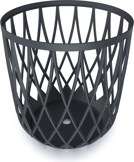 Universalus perforuotas krepšys UNIQUBO 44,7 cm – antracito spalvos