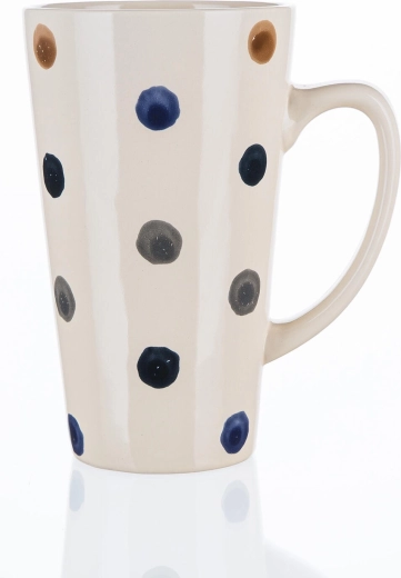 Keraminis puodelis DOTS 450 ml