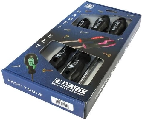 PROFI Flat Screwdriver Set, 5 pieces