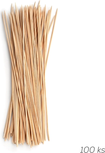 Pointed skewers 27 cm (100 pcs)