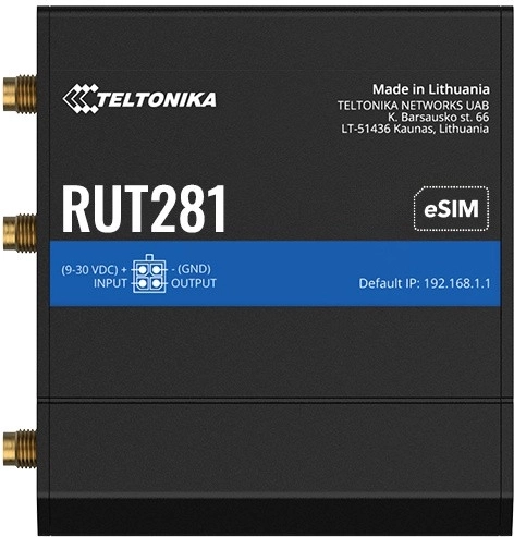 Teltonika RUT281 industrial mobile router - 1 piece