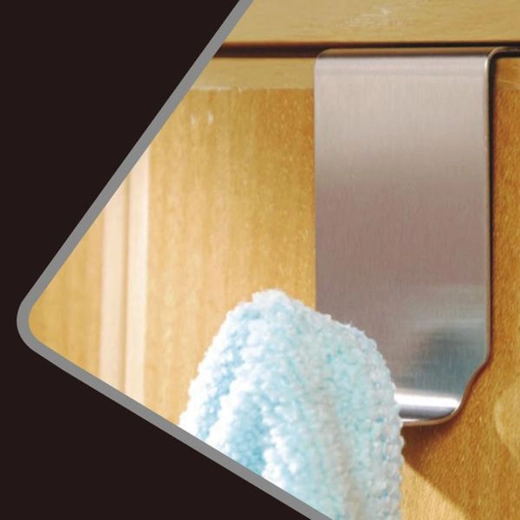 Stainless steel hanging hook for towels 4 × 7.2 × 2.5 cm