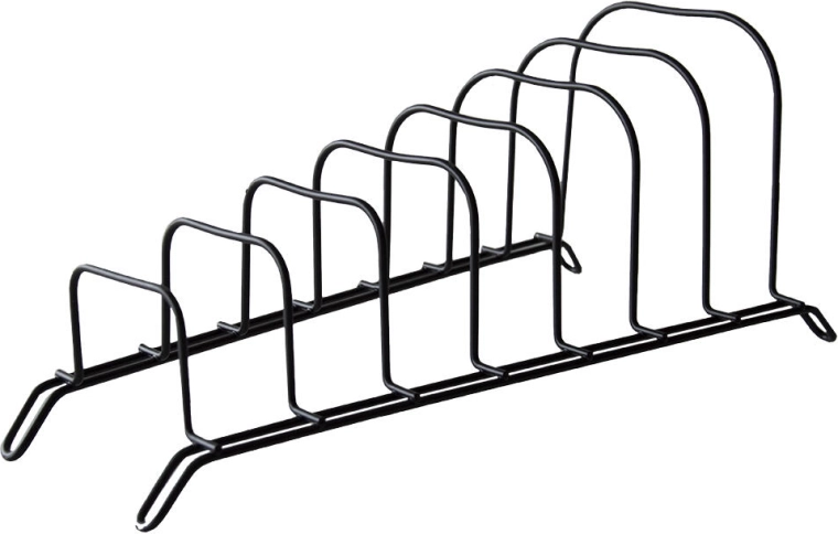 Lid stand 38 cm, black