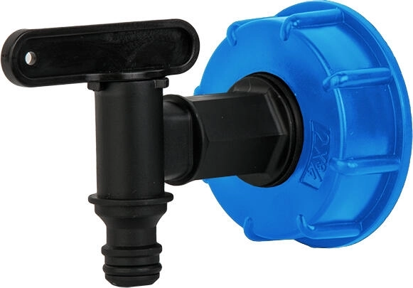 IBC Tap 3/4" with Quick Coupling and S60x6 Adapter