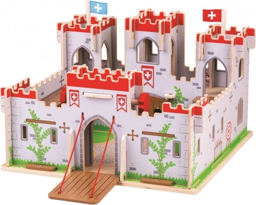 Karaliaus George medinė pilis BIGJIGS TOYS