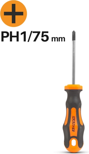 PH1 Phillips Screwdriver, 75 mm