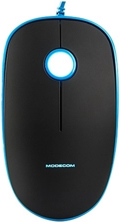 Modecom MC-M111 wired optical mouse blue-black