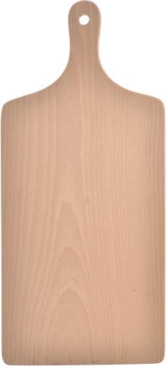 Wooden kitchen cutting board with handle 43 × 19 cm