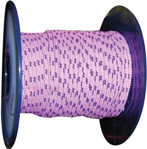 Pinta poliesterinė virvė su šerdimi 6 mm, 100 m
