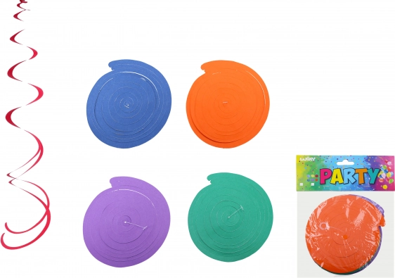 Kabanti spiralė dekoracija