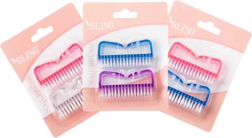 Bling šepetėlis manikiūrui ir pedikiūrui – 2 vnt. rinkinys