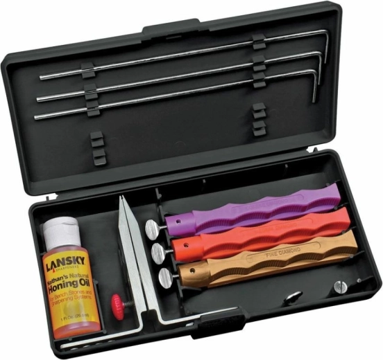 Lansky 3 Stone Standard Diamond – diamond sharpening set