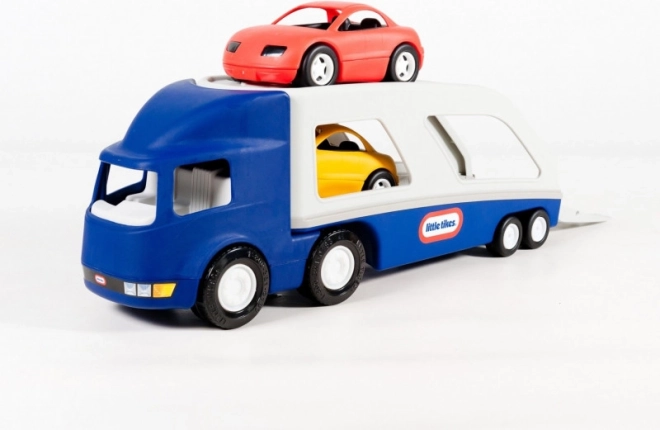 Little Tikes didelis automobilių transporteris – mėlynai pilkas