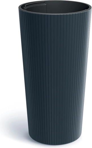Lamia Slim Flower Pot 30 cm anthracite
