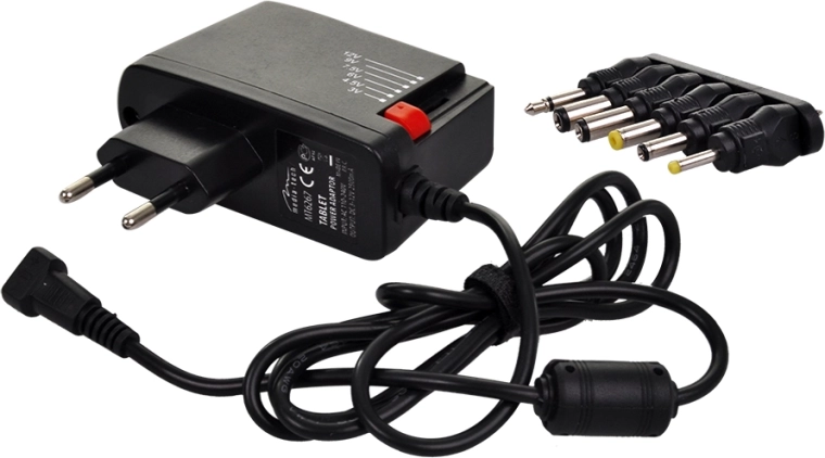 Solight universal mains adapter 600 mA, stabilized, with interchangeable connectors