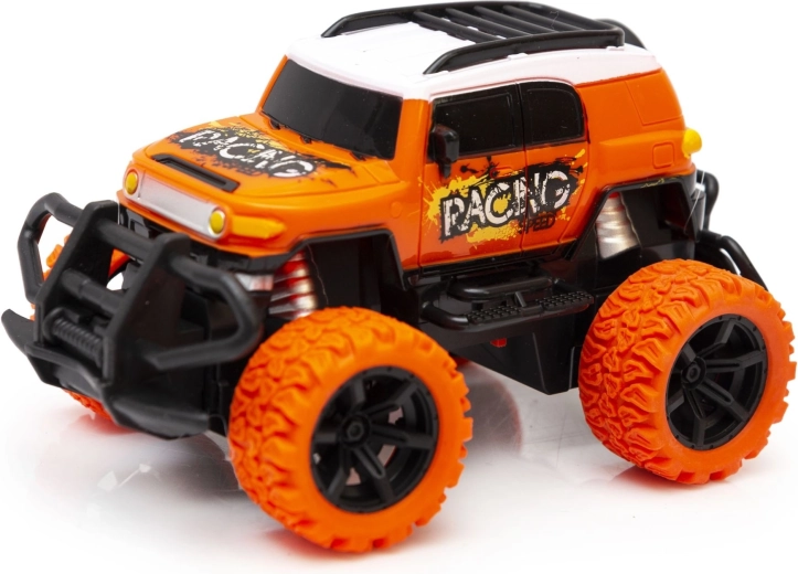 Small remote-controlled off-road car red - 1 piece
