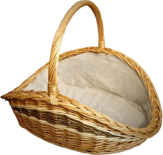 French Lacquered Fireplace Basket 55 × 40 × 40 cm